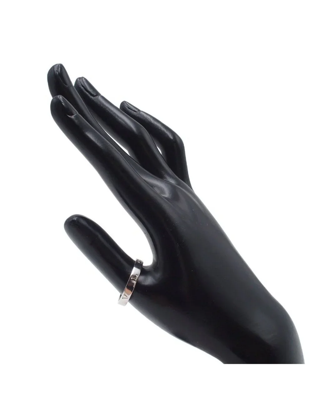 Bvlgari White Gold 18K B.Zero1 Essential Band 63 Ring